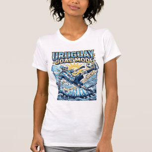 Uruguay Tor Modus Skelett Stürmer Nationen Dynamis T-Shirt