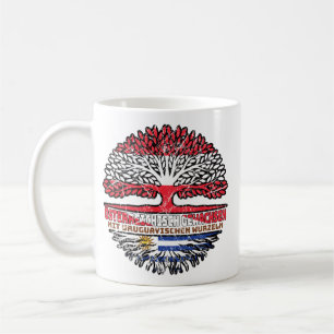 Uruguay Uruguayisch Österreichisch Baum Kaffeetasse