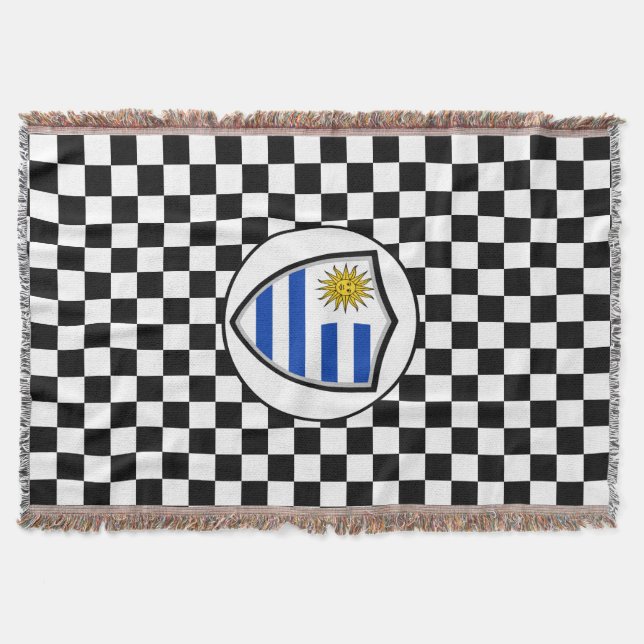 Uruguayische Flagge Decke (Vorderseite)