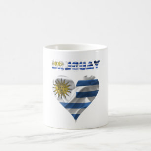 Uruguayische Flagge Kaffeetasse