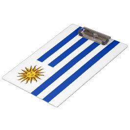 Uruguayische Flagge (Uruguay) Klemmbrett