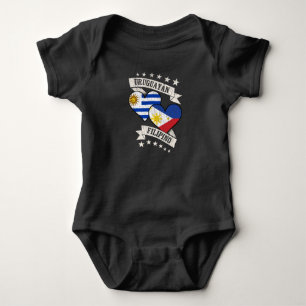 Uruguayische Philippinen Baby Strampler