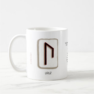 Uruz RuneStone 11 oz. Tasse