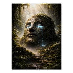 Urwaldhüter – Mythischer Naturgeist Poster