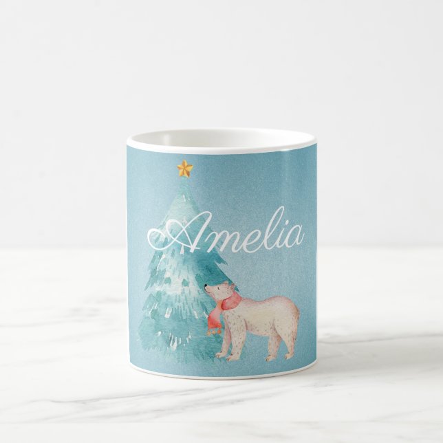 Urwaldszene individuell anpassbar kaffeetasse (Mittel)
