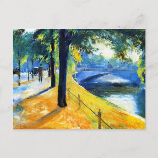 Ury - Brücke über den Landwehr-Kanal Postkarte (Vorderseite)