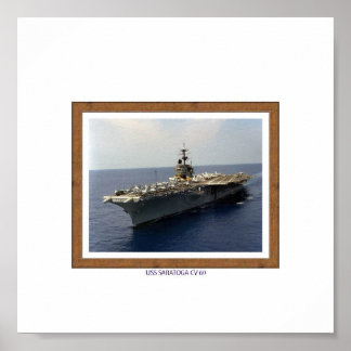 US%20SARATOGA%20%20%20CV%2060 POSTER