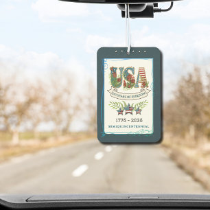 US 250 Jahre Freiheit Midnight Blue Botanical  Autolufterfrischer