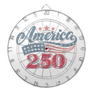US 250. Jubiläum Dartscheibe