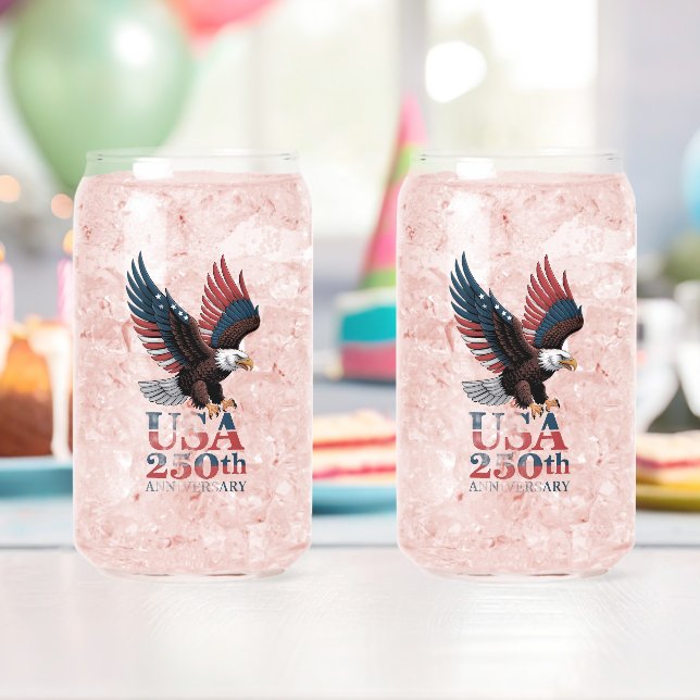 US 250. Jubiläum Dosenglas (Insitu (Geburtstag))
