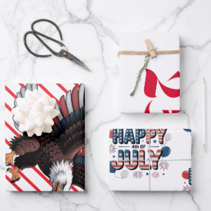 US 250. Jubiläum Geschenkpapier Set