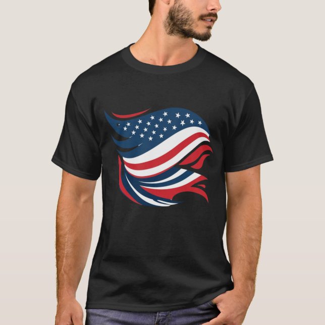 US-A FLAG-T - Shirt (Vorderseite)