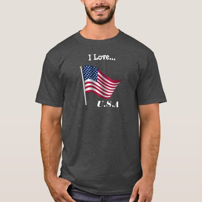 US-A-T - Shirt (Vorderseite)