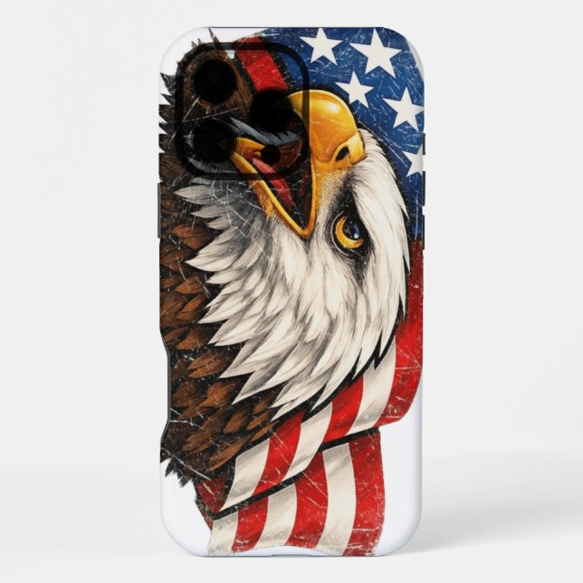 US-Adler iPhone 16 Pro Max Hülle (Rückseite)