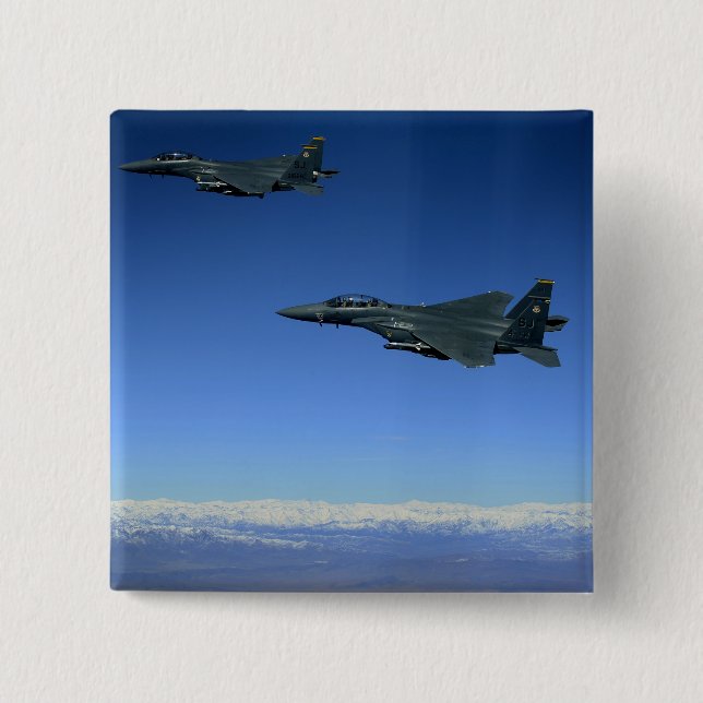 US Air Force F-15E Strike Eagles 2 Button (Vorderseite)