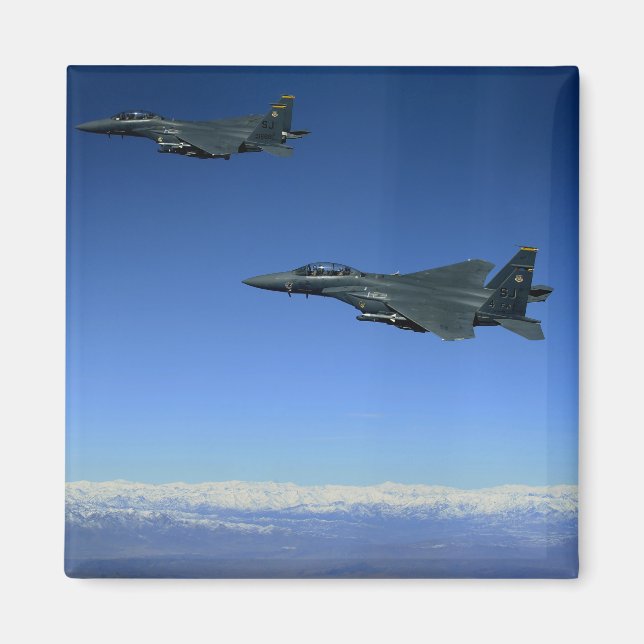 US Air Force F-15E Strike Eagles 2 Magnet (Vorne)
