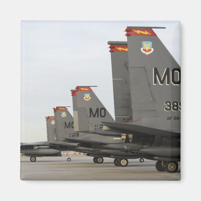 US Air Force F-15E Strike Eagles Magnet (Vorne)