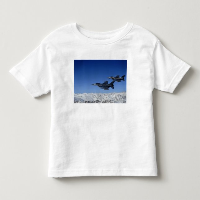 US Air Force F-16 Falken bekämpfen Kleinkind T-shirt (Vorderseite)