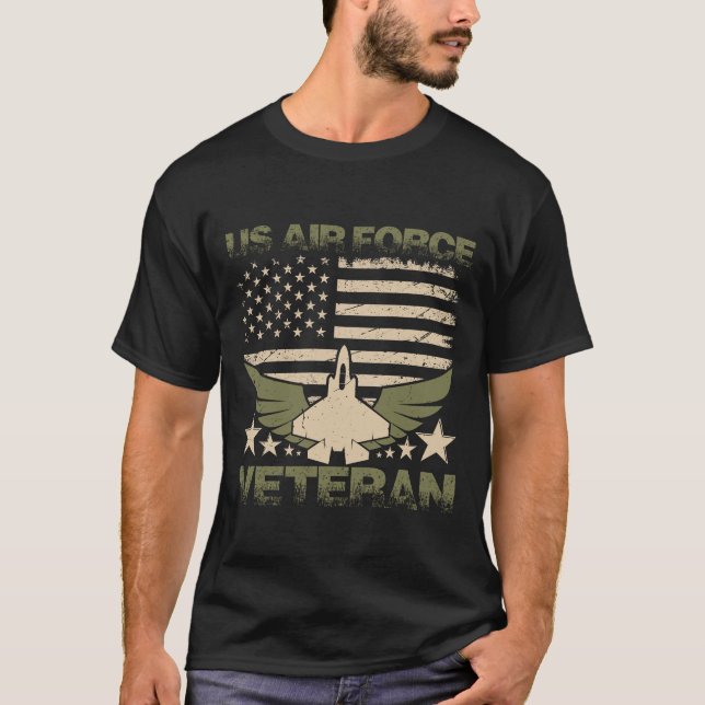 US Air Force Veteran T-Shirt (Vorderseite)