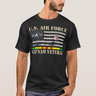 US Air Force Vietnam Veteran USAF Veterans Da T-Shirt