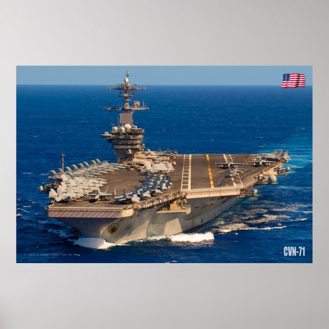 US AIRCRAFT CARRIER - CVN-71 POSTER (Vorne)
