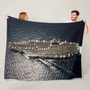 US AIRCRAFT CARRIER - CVN 72 FLEECEDECKE
