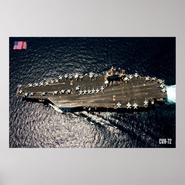 US AIRCRAFT CARRIER - CVN-72 POSTER (Vorne)
