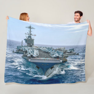 US AIRCRAFT CARRIER - CVN 75 FLEECEDECKE