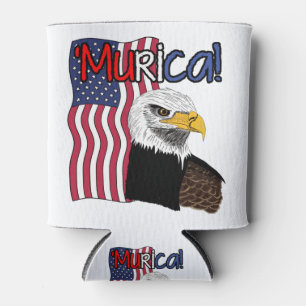 US American Flag Bald Eagle: 'Murica!flink Dosenkühler