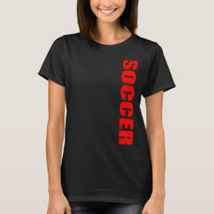 US American Flag Soccer Patriotic Soccer T-Shirt