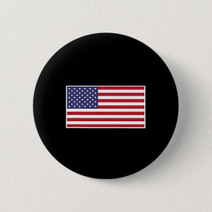 US-amerikanische Flagge Cool Patriotische US-Flagg Button