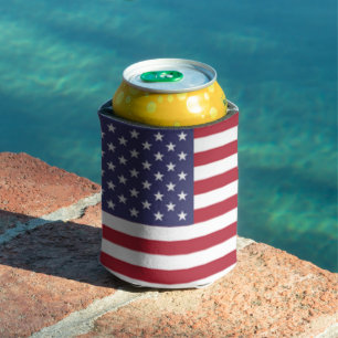 US-amerikanische Flagge, Custom Personalisiert Bee Dosenkühler