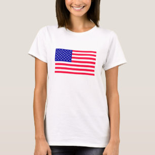 US-amerikanische Flagge Damen Tshirts Kleidung