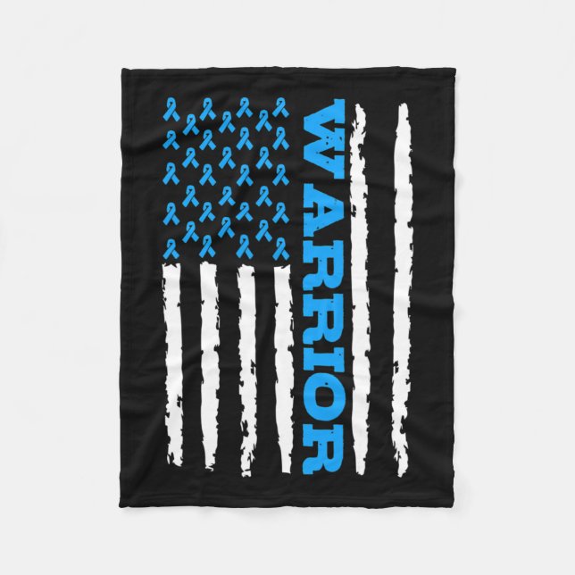US-amerikanische Flagge Fleecedecke (Vorderseite)