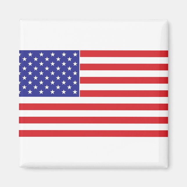 US-amerikanische Flagge Magnet (Vorne)