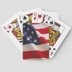 US-amerikanische Flagge Spielkarten