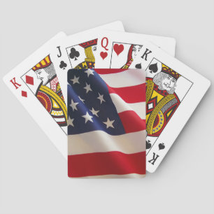 US-amerikanische Flagge Spielkarten