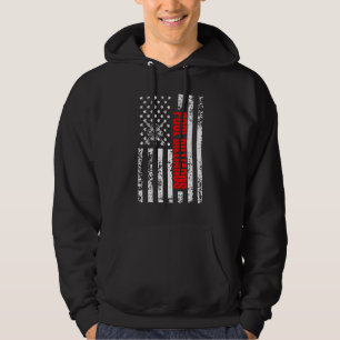 US-amerikanische Flagge Sport patriotischer Pool B Hoodie