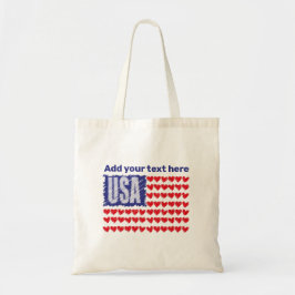 US-amerikanische Flagge Tragetasche