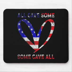 US-amerikanische Patriotische Herzstreitkräfte Mousepad