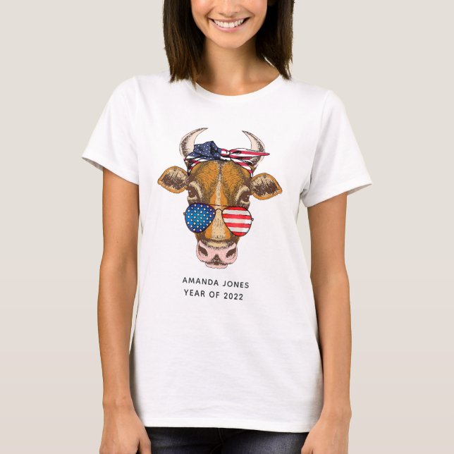 US-amerikanischer Abschluss T-Shirt (Vorderseite)
