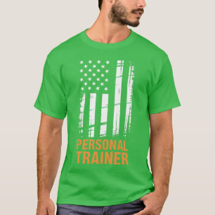 US-amerikanischer Personal Trainer Amerikanische F T-Shirt