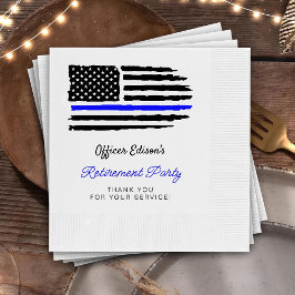 US-amerikanisches Party für das militärische Ruhes Serviette