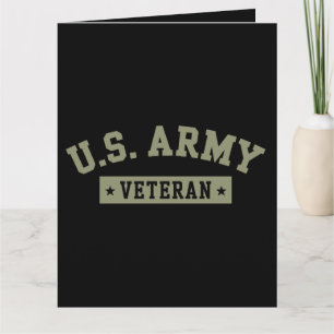 US-Armee-Veteran Veteranen Amerika Amerikanische F Karte