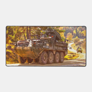 US-ARMORED PERSONAL CARRIER - STRYKER SCHREIBTISCHUNTERLAGE