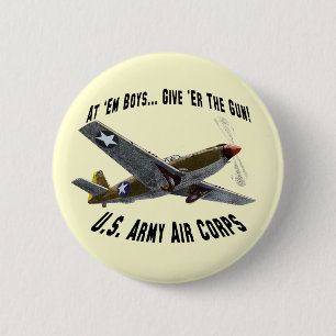 US Army Air Corps Button