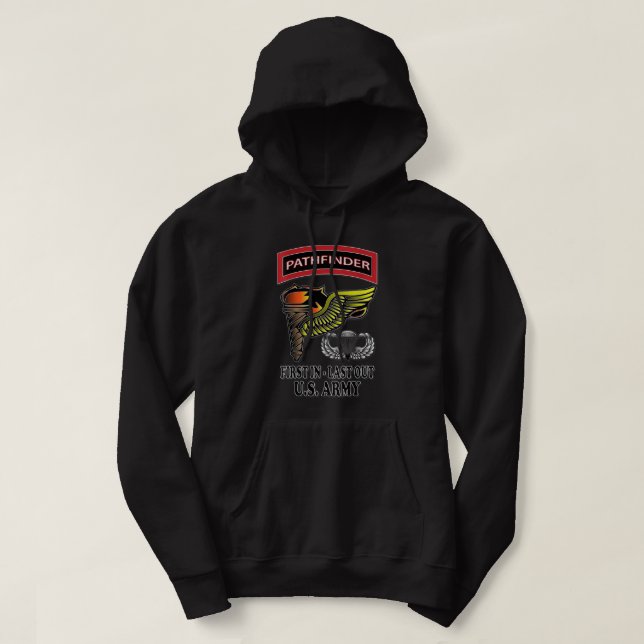 US Army Pathfinder (Back Design) Hoodie (Design vorne)