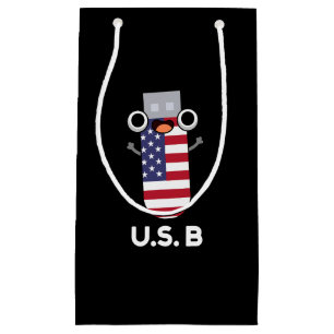 US B Funny United Staaten Pub Dark BG Kleine Geschenktüte