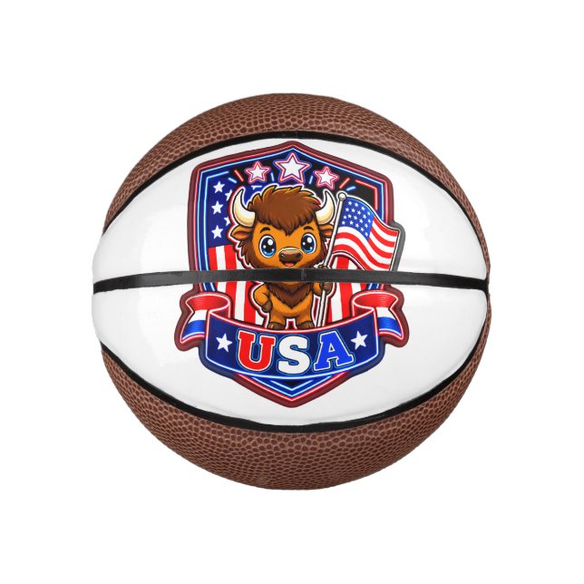 US-Basketball Mini Basketball (Vorderseite)