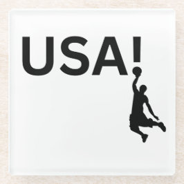 US Basketballspieler Glasuntersetzer